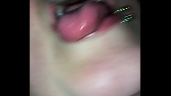 My wife’s amature mouth sucks and licks and gags on my cock and licks my balls while jerking my dick off