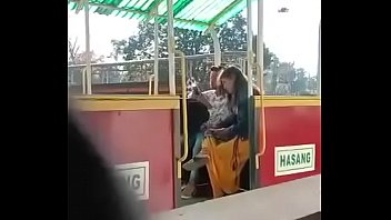 Gf Jerking off and giving blow job in public