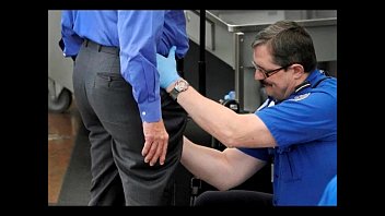 TSA airport security lady groped m. violated by security agent at airport