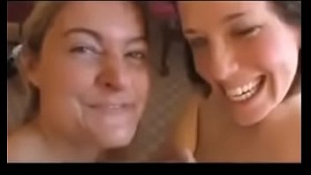 Sexy Wives Act Like Lesbians in the Porn Movie their Hubbys are Doing