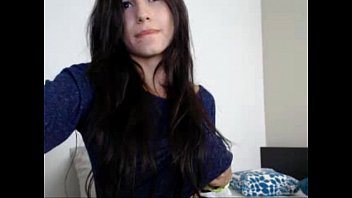 Camgirl Stripteases Early Cum - SuperJizzCams.com