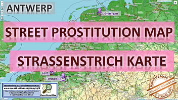 Antwerp, Belgium, Sex Map, Street Prostitution Map, Teen, Brothels, Whores, Escort, Threesome, Freelancer, Prostitutes