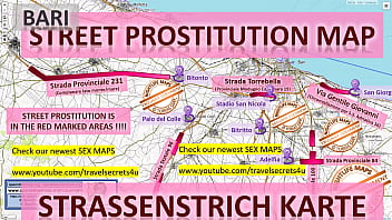 Bari, Italy, Italia, Italien, Sex Map, Street Prostitution Map, Massage Parlours, Brothels, Whores, Escort, Callgirls, Bordell, Freelancer, Streetworker, Prostitutes, Blowjob, Teen