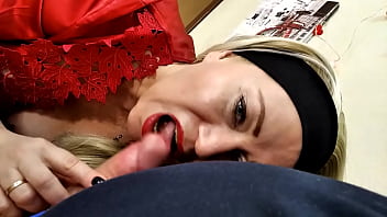33 min of total worship of a mature bitch to her Husband's Dick, only pov blowjob close-up non-stop!