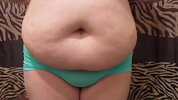 FatGirlsHome.COM - (HD) Short Big Belly Play!