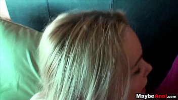 Small blonde teen asshole gets hard cock in it Daisy Haze 3