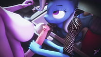 HornyForest - Pussy fingering in the car right in the middle of the street